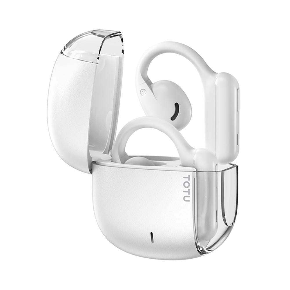 V562-B104809500ADE-202508281416-00 Wireless Bluetooth 5.0 Earphone - Ear-mounted - White - Image 1