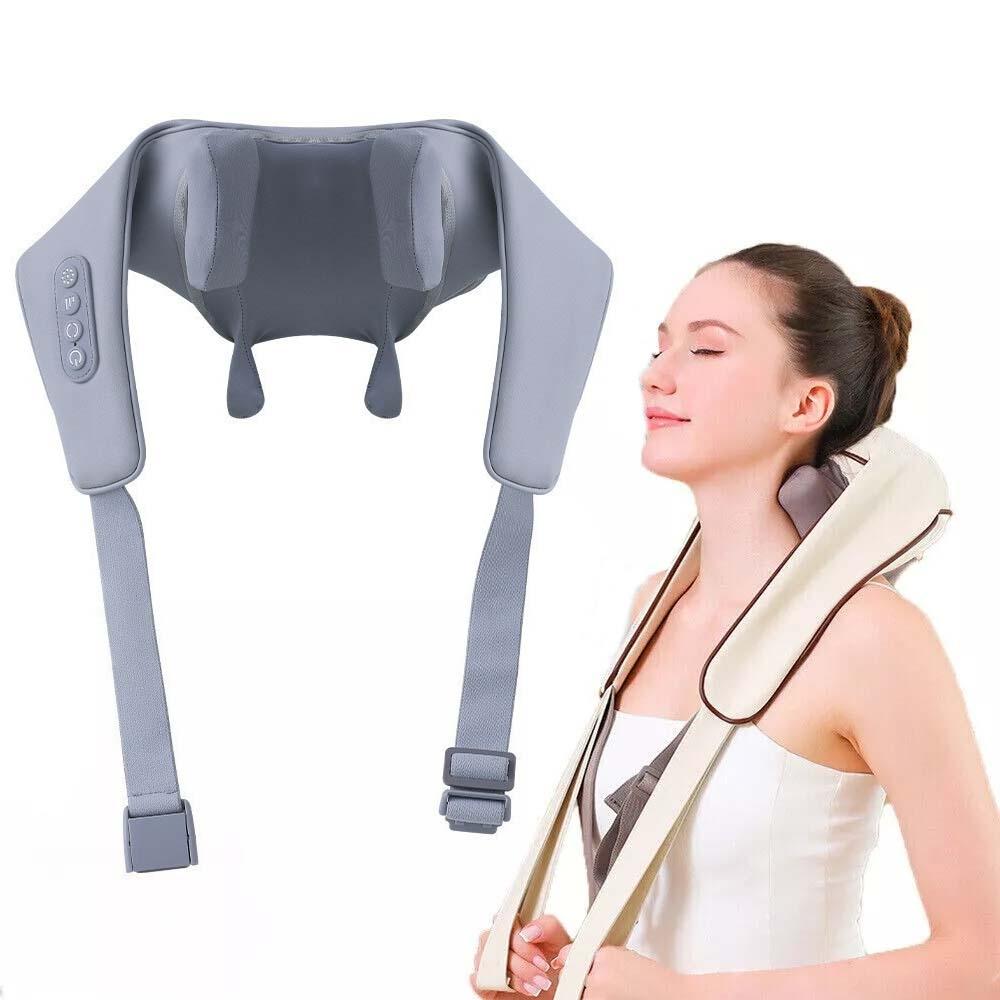 V562-B1069104060DBT-202508292025-00 Shiatsu Neck & Shoulder Massager With Heat Electric - Gray - Image 1