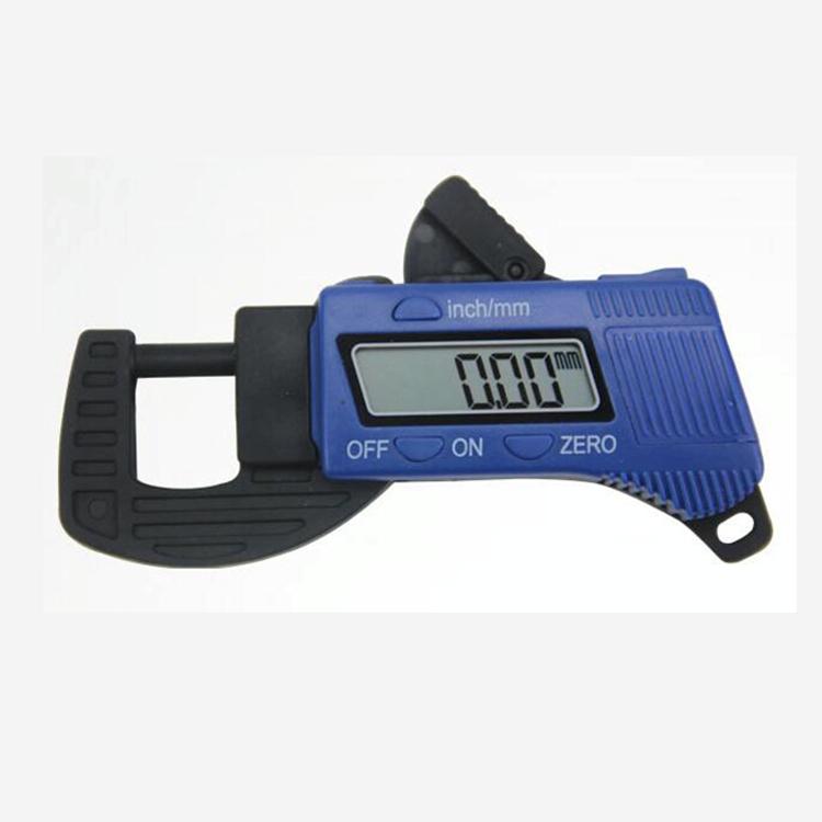 V562-B108055070DBT-202508282126-00 Digital Thickness Gauge for Professional Construction - Plastic - Blue - Image 1