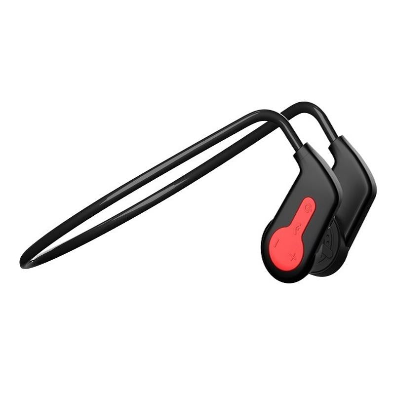 V562-B1091700550DBT-202508290135-00 Waterproof K3 Bone Conduction Bluetooth Headphones - 16gb Ram - Red - Image 1