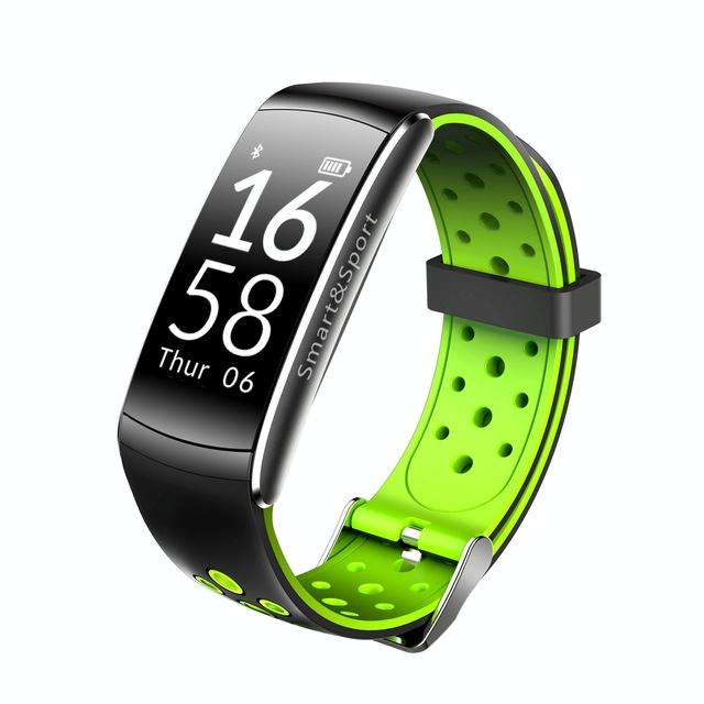 V562-B109336750DBT-202508280932-00 Waterproof Heart Rate Monitor Fitness Tracker - Green - Image 1