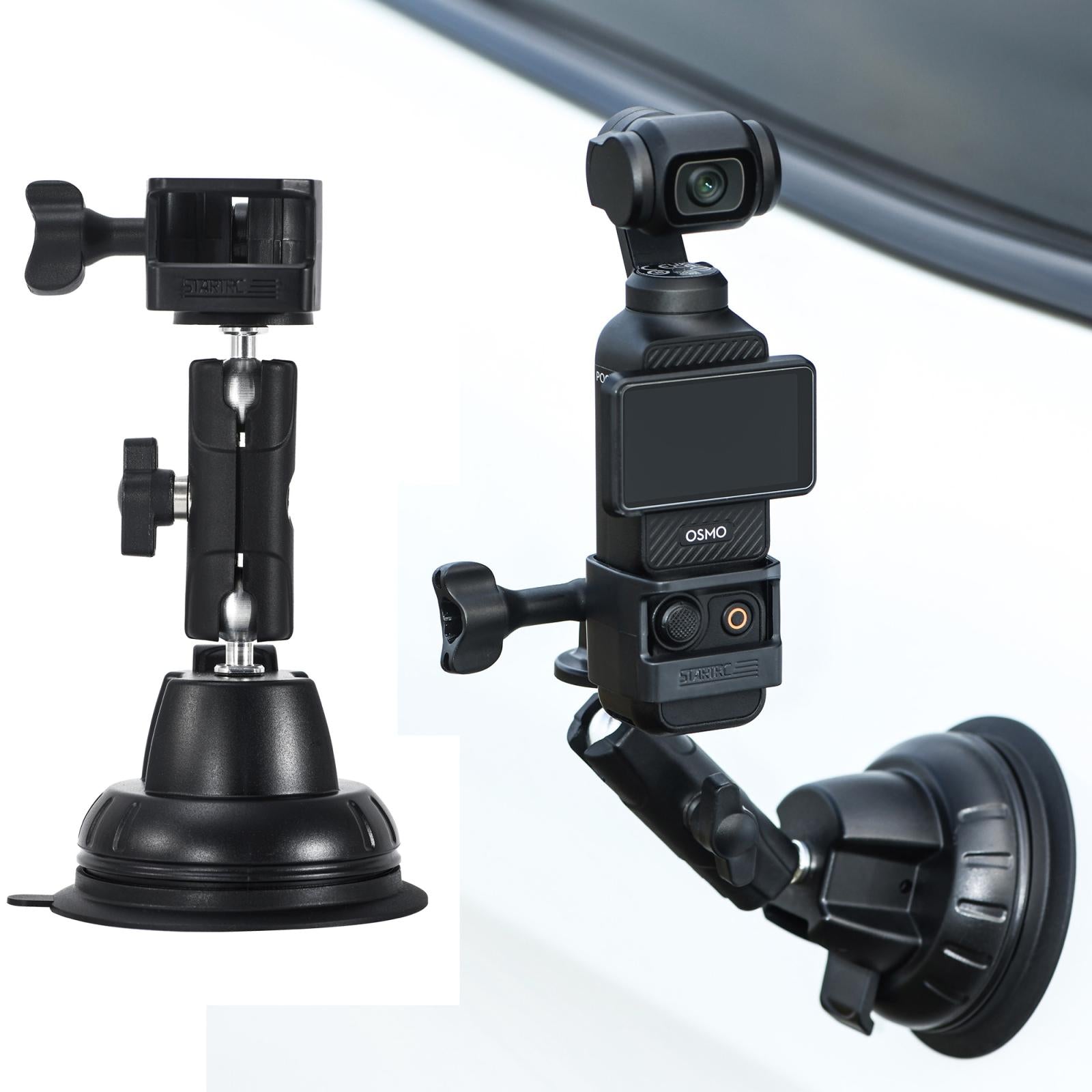 V562-B1180POD-202508280146-00 3 Suction Cup Holder For Dji Osmo Pocket Black - Image 1