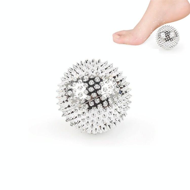 V562-B3080738630DBT-202508292136-00 5.6Cm Magnetic Massage Ball For Muscle Relaxation - Silver - Image 1