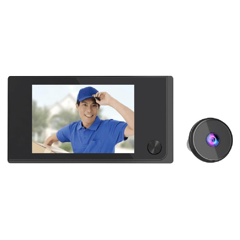 V562-B3320DW-202508271147-00 2.0Mp Digital Peephole Door Viewer With 3.5 Screen - Black - Image 1