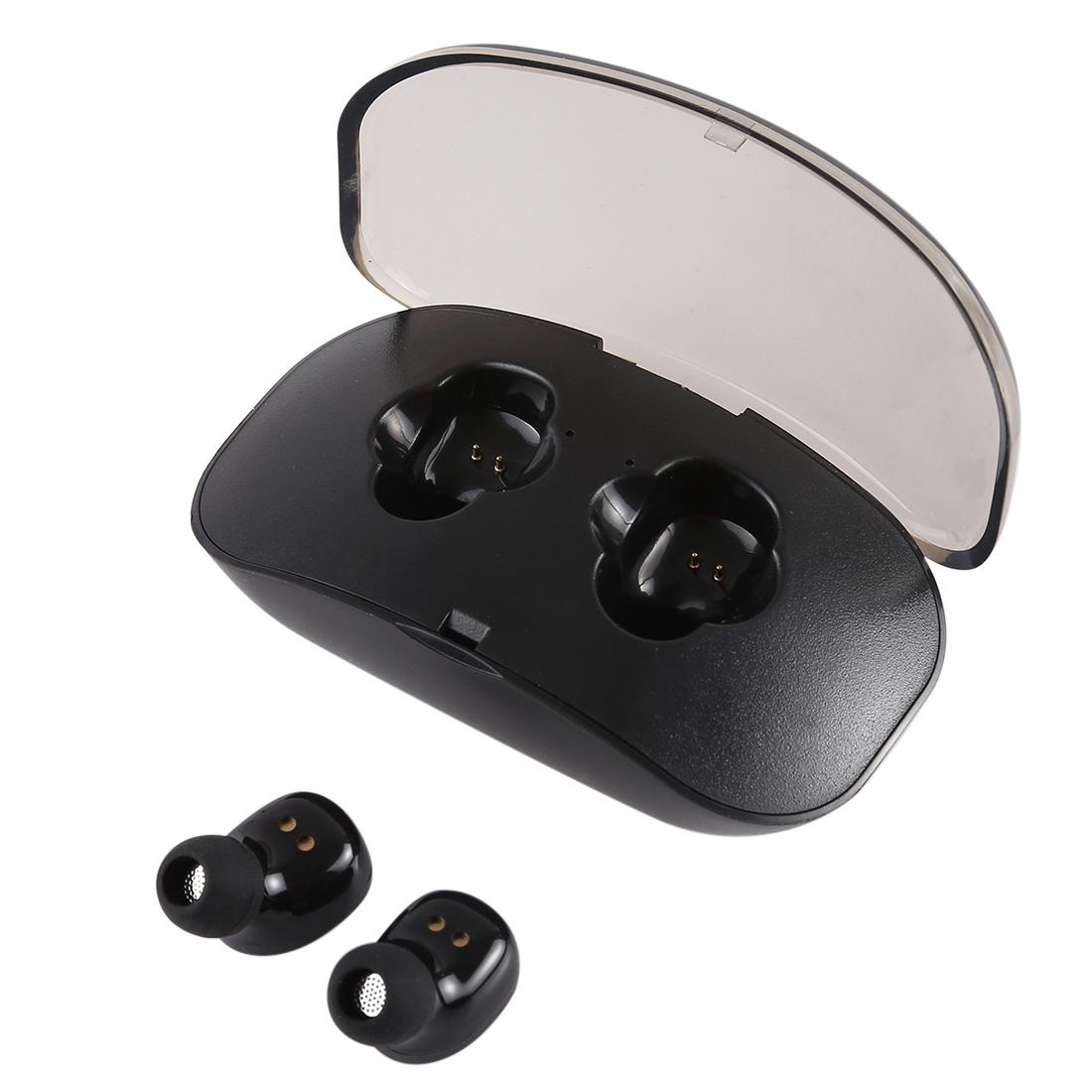 V562-B6487F8PI-202508281345-00 Portable In-ear Bluetooth Earphone with Charging Box - X-i8s - Black - Image 1
