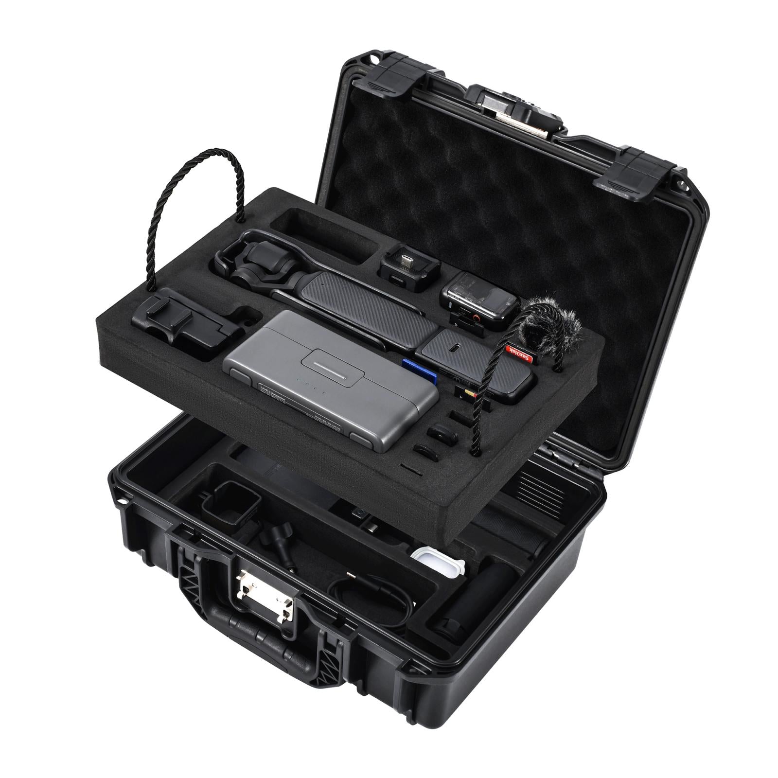 V562-B6770POD-202508272040-00 Waterproof Tsa Lock Suitcase For Dji Osmo Pocket Black - Image 1