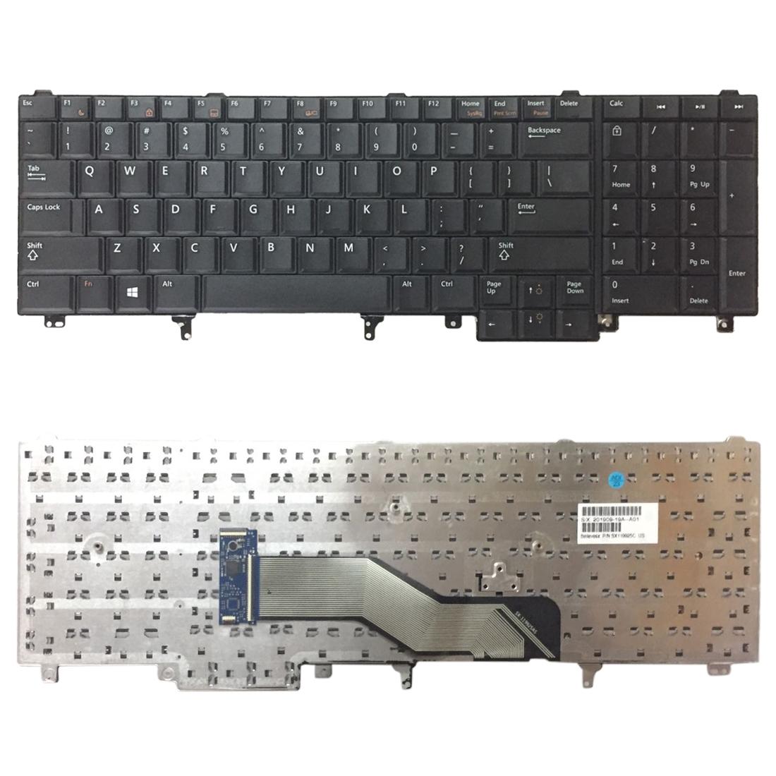 V562-B7345PS-202508272310-00 Dell Latitude E6520 E6530 E6540 E5520 E5520m E5530 Keyboard - us Version - Image 1