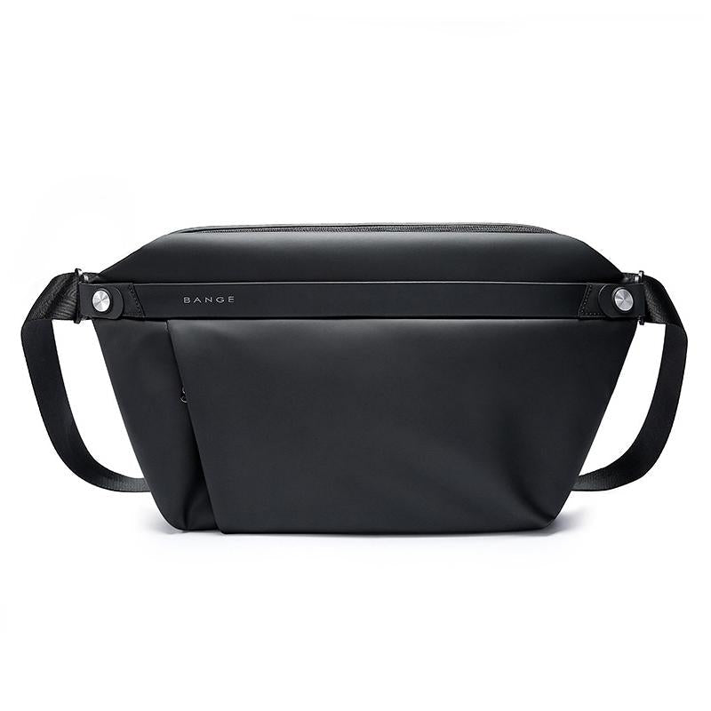 V562-B7772GO-202508282230-00 Waterproof Men Crossbody Chest Bag 41X23X9Cm Ideal For Outdoor Activities - Black - Image 1
