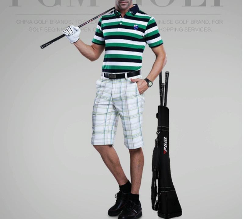 V562-B92643741YZ-202508281541-00 Lightweight Golf Shoulder Bag - Nylon Material - Black - Image 1