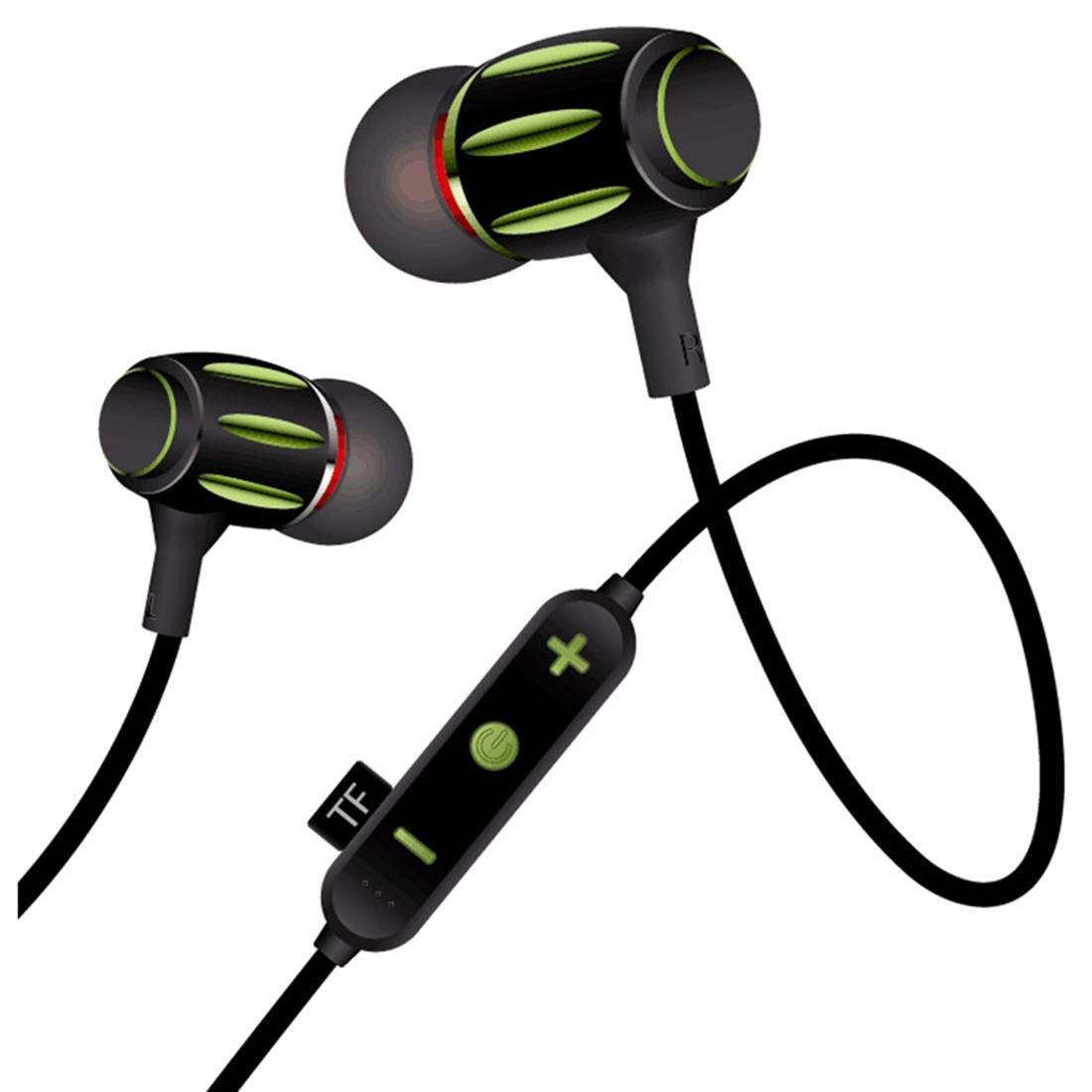 V562-BG7321D6PI-202508281526-00 Sport Wireless Bluetooth 5.0 Earphones - Mg-g17 4.2 - Green Black - Image 1