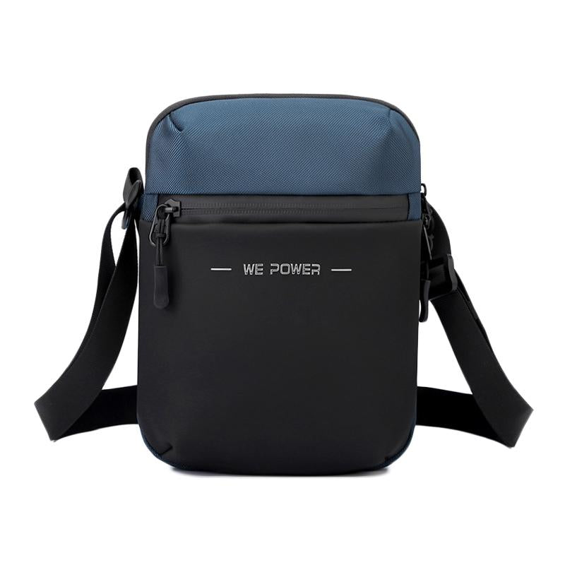V562-C1017884060DBT-202508290052-00 Simple Men Crossbody Bag Business Casual Shoulder Sling For Everyday Use - Dark Blue - Image 1