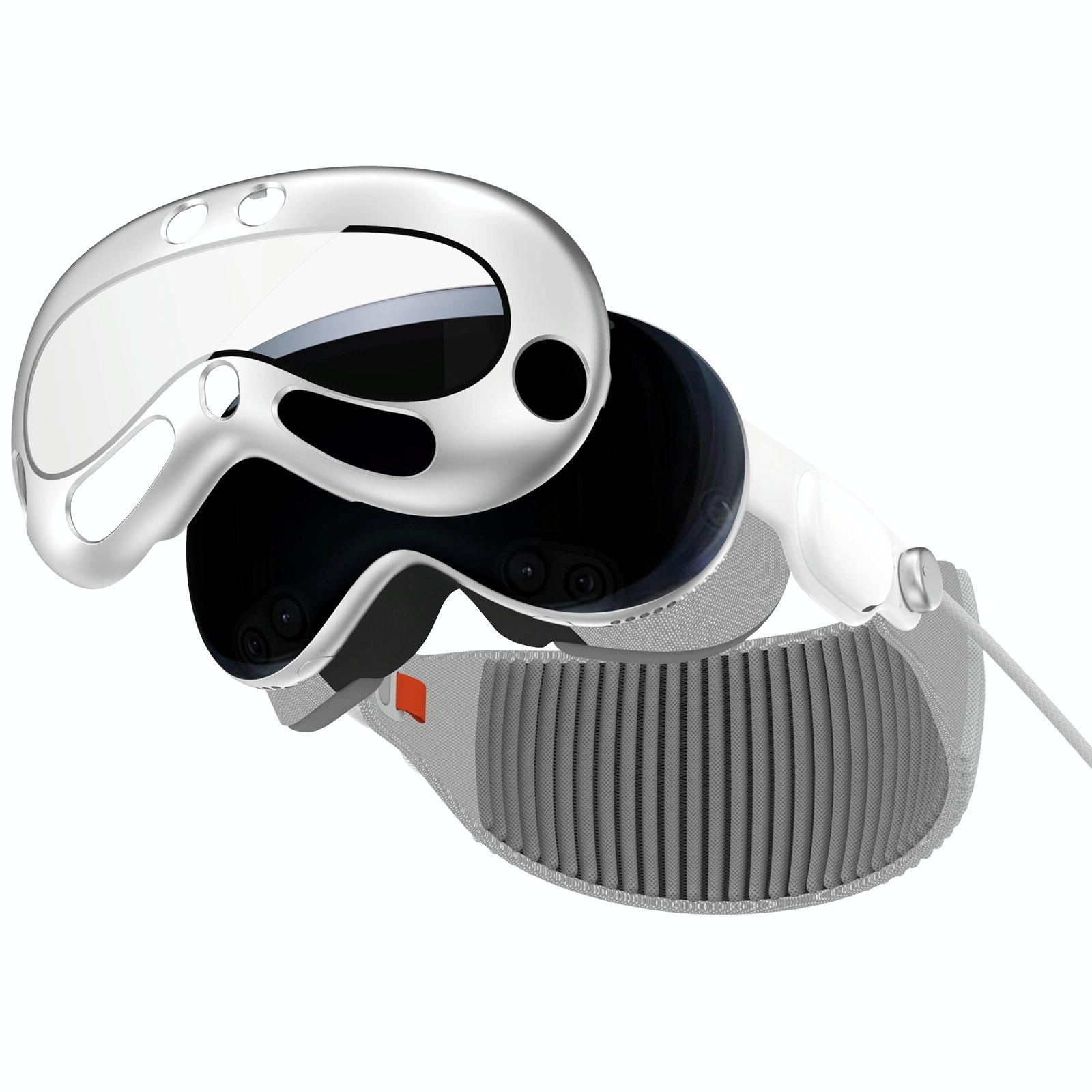 V562-C102175200AYS-202508281340-00 Apple Vision Pro Vr Glasses Film - Toughened Protective Cover - Sliver - Image 1