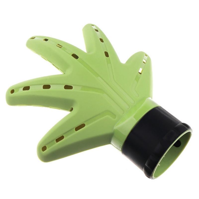 V562-C1031767140DBT-202508290242-00 Palm Shaped Hair Dryer Cover For Drying & Shaping Fits Most Brands - Green - Image 1