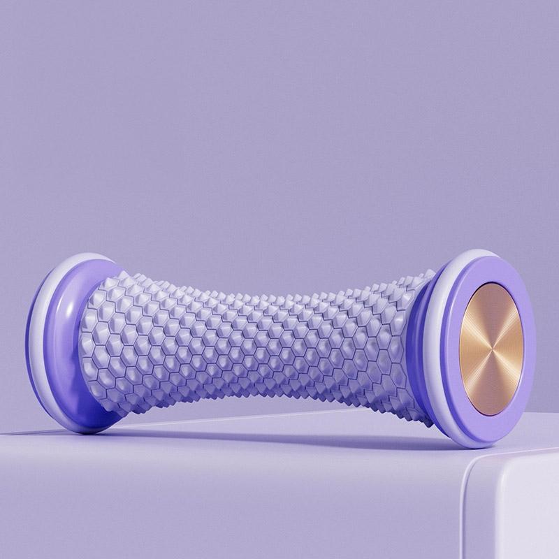 V562-C1040305060DBT-202508292246-00 Foot Massager Roller For Plantar Fascia Relief - Purple - Image 1