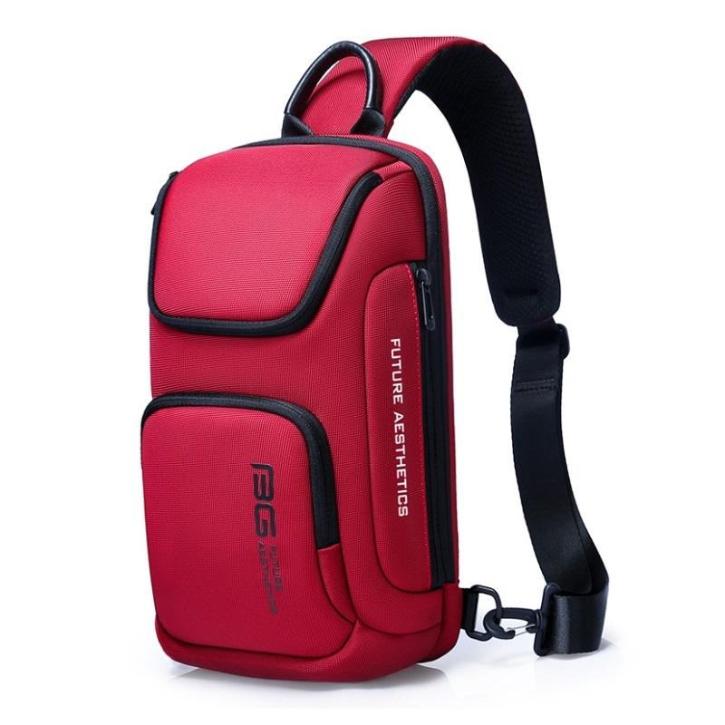 V562-C1051322060DBT-202508282345-00 Lightweight Men Crossbody Bag For Business Essentials - Red - Image 1