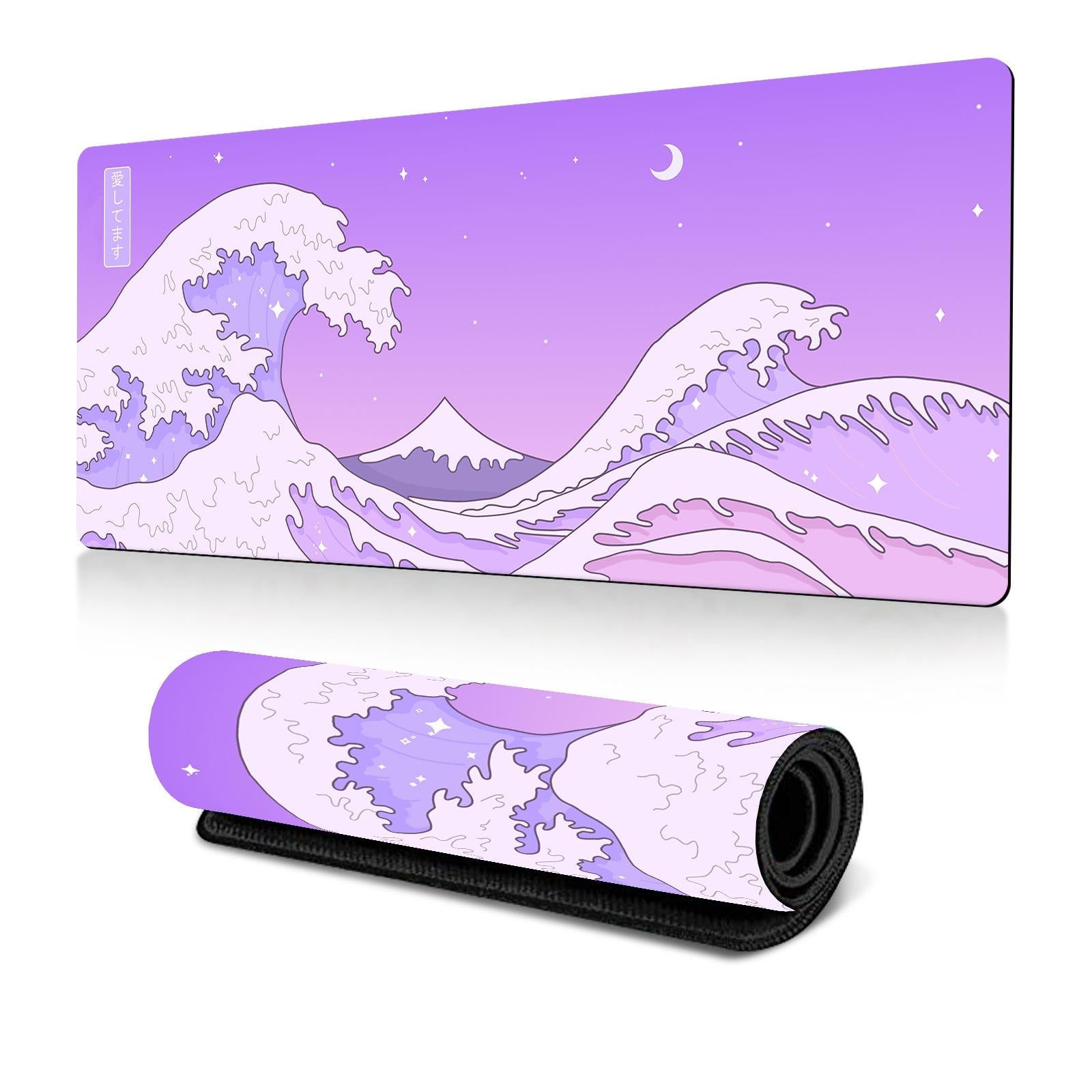 V562-C1068855060DBT-202508291535-00 Non Slip Gaming Mouse Pad Big Wave Design - No.27 - 300X600X2Mm - Image 1