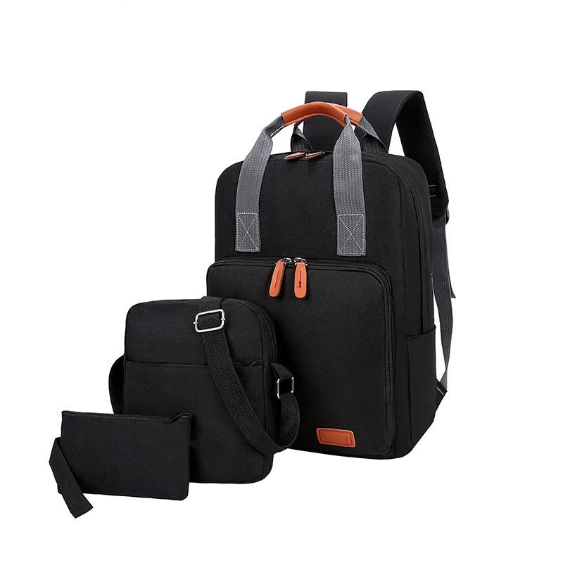 V562-C1079712750DBT-202508281746-00 3-in-1 Student Usb Backpack - Multi-functional - Black - Image 1