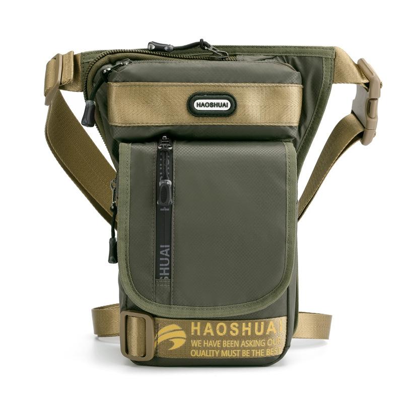 V562-C1097583060DBT-202508290111-00 Outdoor Riding Leg Bag Sports Chest & Waist Messenger Bag - Army Green - Image 1