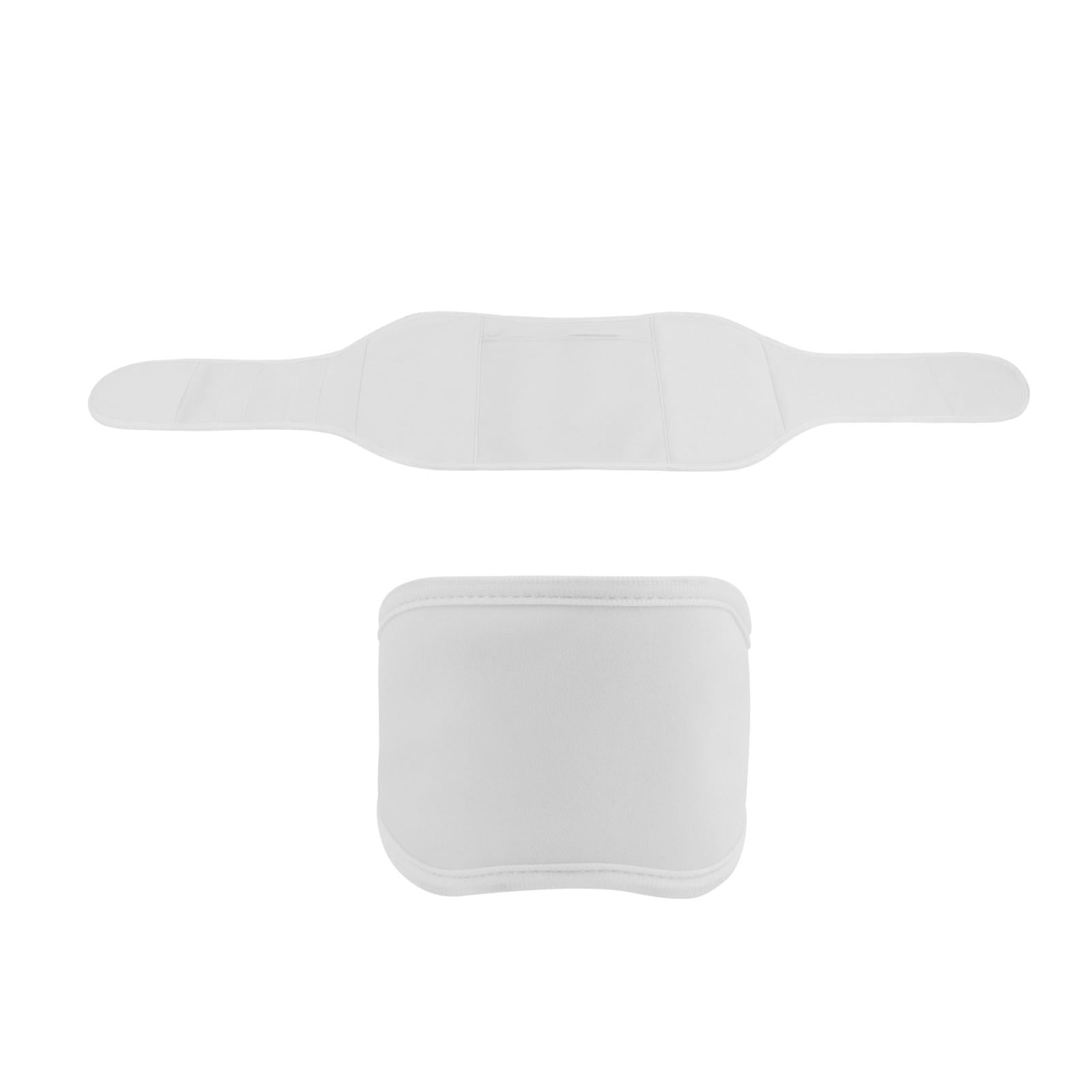 V562-C2092953060DBT-202508292147-00 Leak-Proof Waist & Neck Support For Better Sleep - Waist + Neck White - Image 1