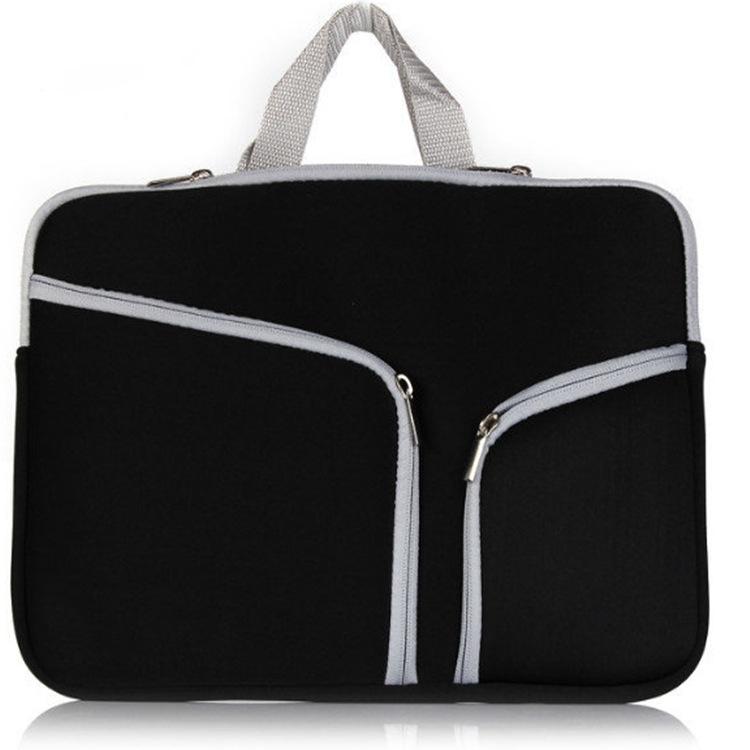 V562-C3057012060DBT-202508282345-00 14 Inch Multi-Pocket Laptop Liner Bag For Diving Material - Black - Image 1