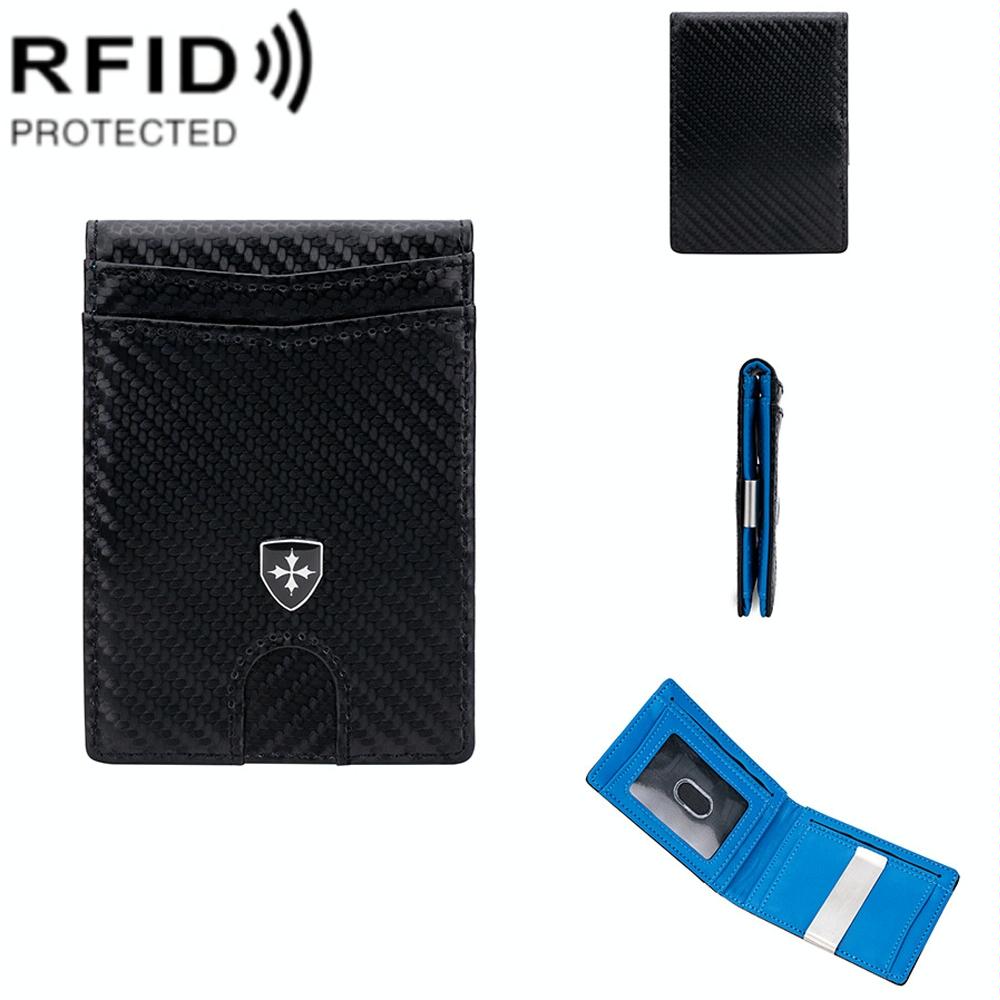V562-D1024374060DBT-202508281441-00 Secure Multi-card Wallet with Rfid Protection - Dark Blue - Image 1