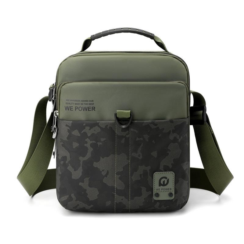 V562-D1067583060DBT-202508290005-00 Outdoor Sport Messenger Bag Street Casual Design - Army Green - Image 1