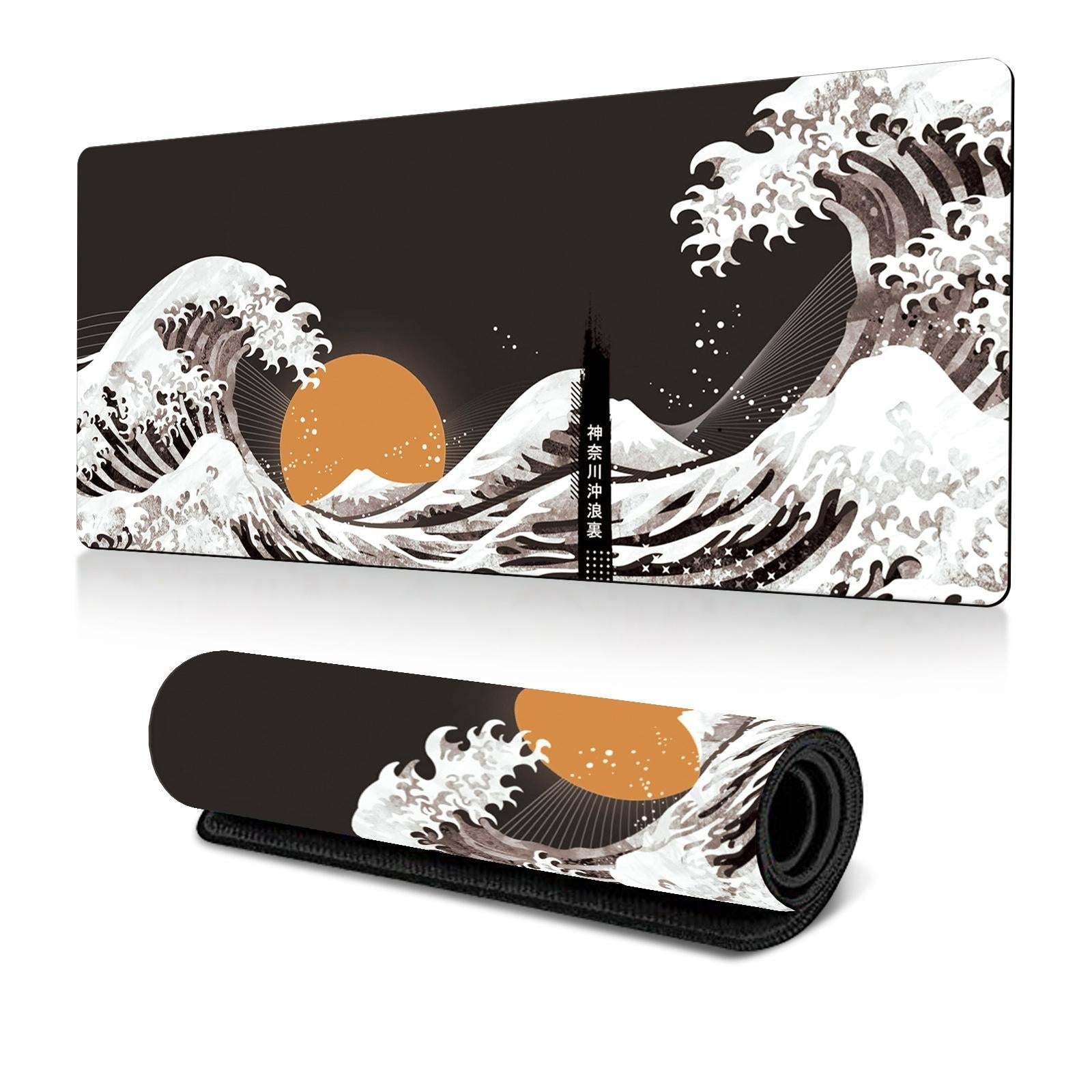 V562-D2068855060DBT-202508291531-00 Non Slip Gaming Mouse Pad Big Wave Design - No.28 - 300X700X3Mm - Image 1