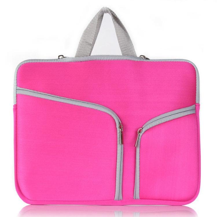 V562-E3057012060DBT-202508282341-00 14 Inch Multi-Pocket Laptop Liner Bag For Diving Material - Rose - Image 1