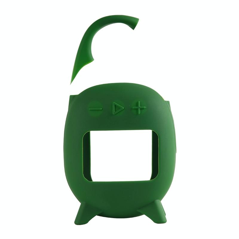 V562-F100718600ADE-202508281230-00 Soft Silicone Protective Case for Jbl Clip 5 Portable Speaker - Green - Image 1