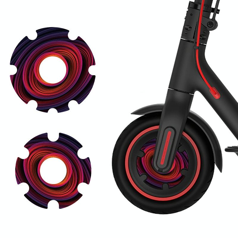 V562-F1033502060DBT-202508281220-00 Waterproof Sticker for Xiaomi M365 Scooter Motor - 1 Pair - Colorful 6 - Image 1