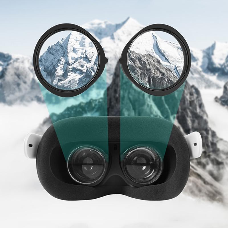 V562-F1066453060DBT-202508280525-00 Oculus Quest 2 Myopia Lens Frame - Improved Fit - 400 Degrees - Image 1