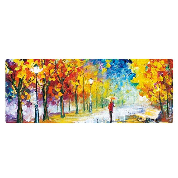 V562-G0177022060DBT-202508291511-00 Large Desk Mouse Pad For Oil Painting - Autumn Leaves - Image 1