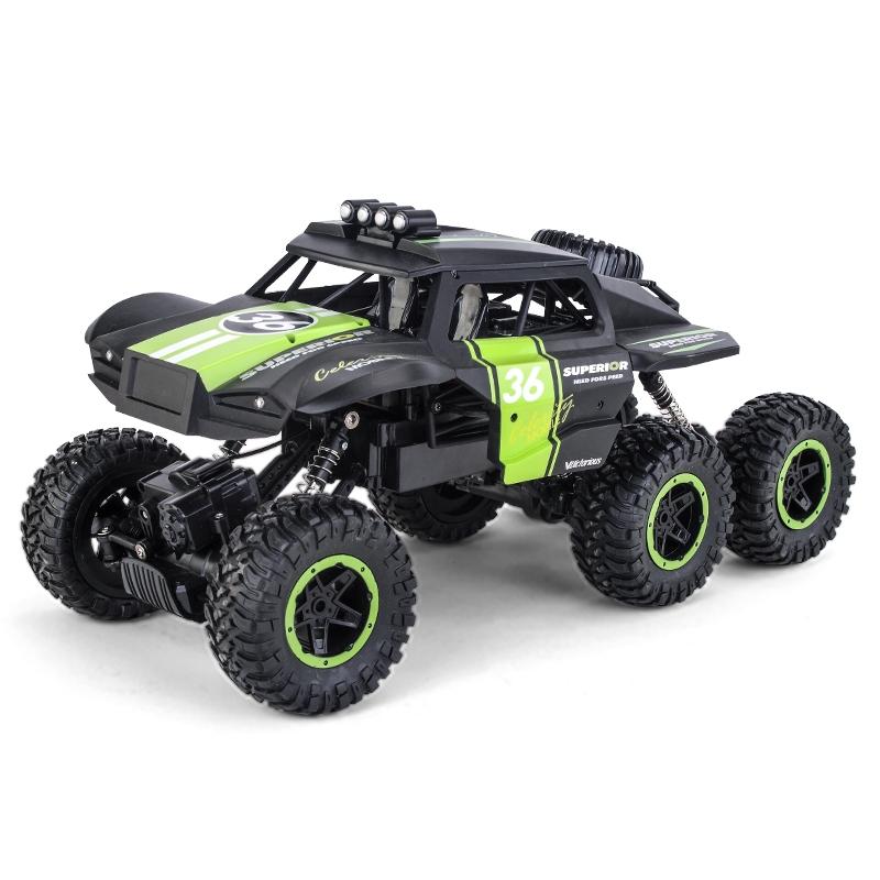 V562-G1199THC-202508281615-00 6-drive 2.4g Rc Off-road Car - Remote Control Vehicle - Green - Image 1