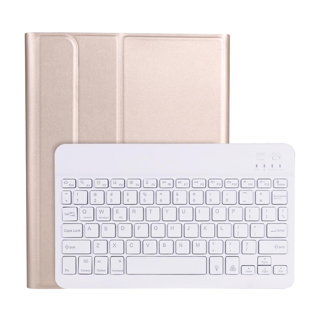 V562-J1977ORPI-202508290210-00 Detachable Bluetooth Keyboard Case For Ipad Pro 11 With Backlight & Pen Slot - Gold - Image 1