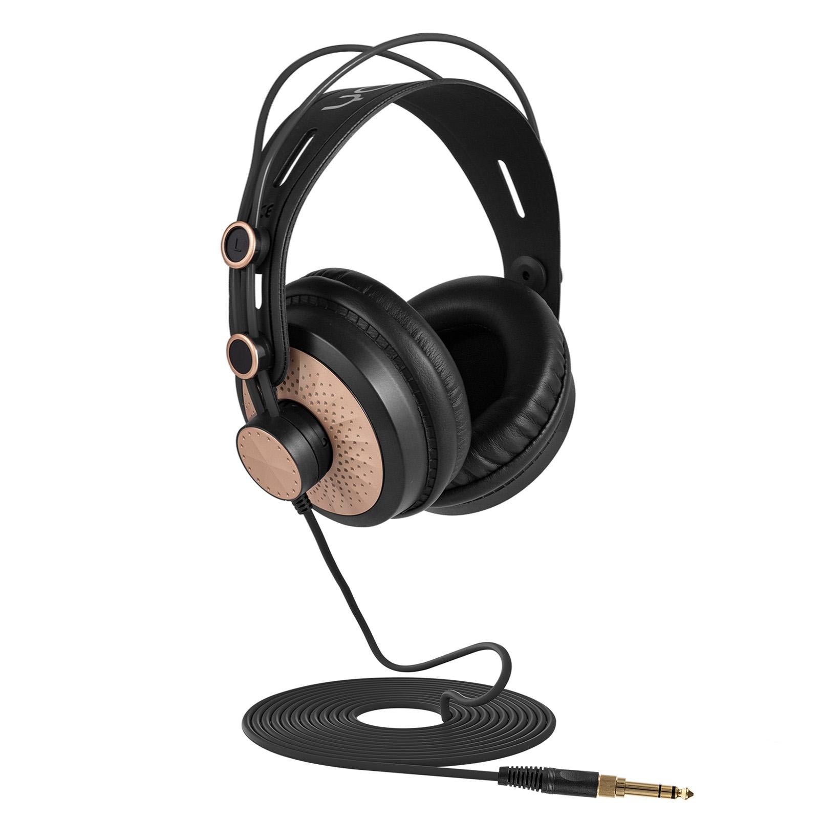 V562-JB1123CP-202508280026-00 Black Gold Recording Headphones Yanmai D68 - Image 1