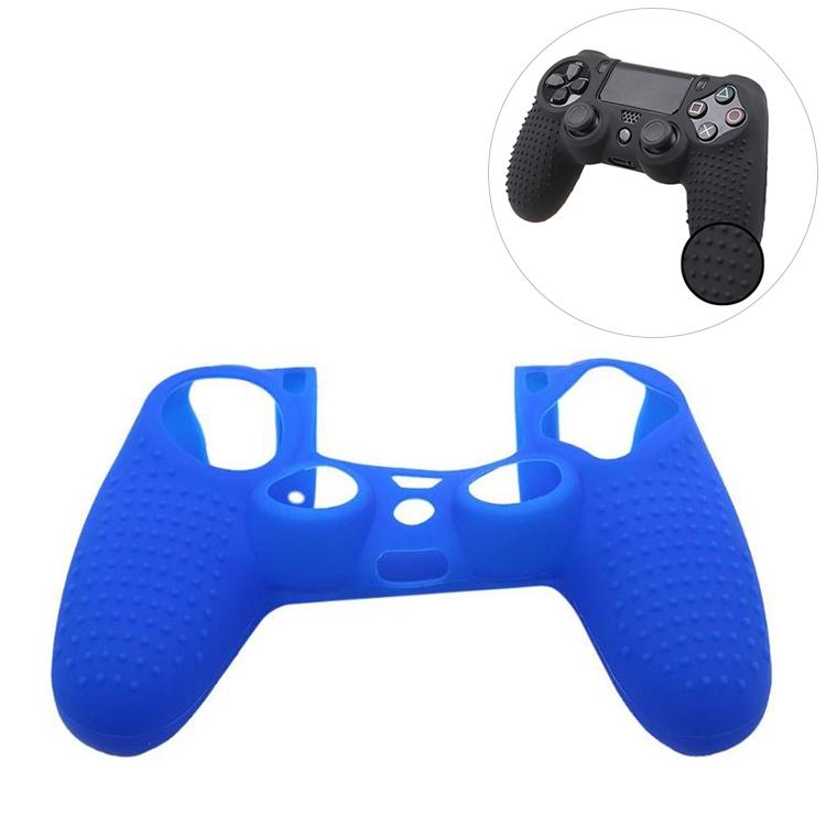 V562-L1251TN-202508280552-00 Silicone Protective Case for Sony Ps4 - Non-slip - Blue - Image 1