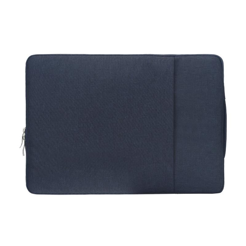 V562-L2965BL-202508290425-00 Denim Laptop Liner Bag for Business - Blue - Image 1