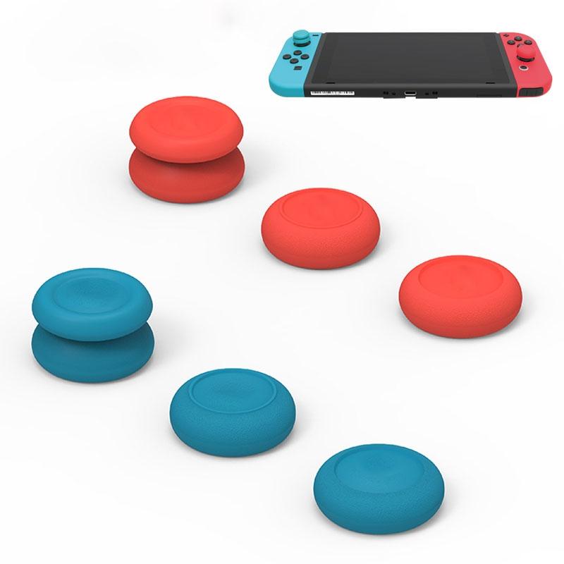 V562-MB8310TN-202508281110-00 Switch Gamepad Rocker Cap Button Cover - Blue + Magenta - Image 1