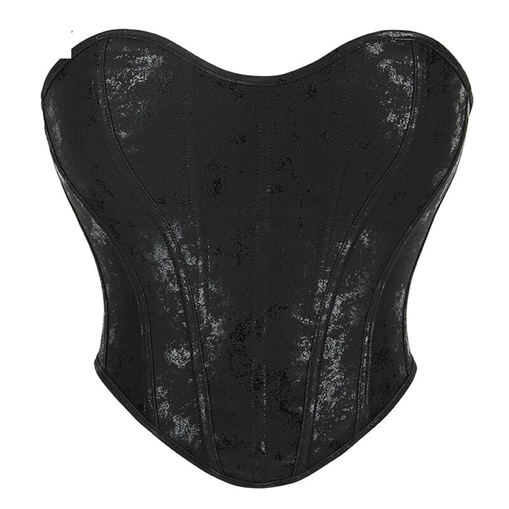 V562-OBBPBBIOTIAXXNOT-5-202508291845-00 13 Women Gothic Bone-Supported Backless Bustier Pu Leather Corset Top With Back Zipper - Xxl - Image 1