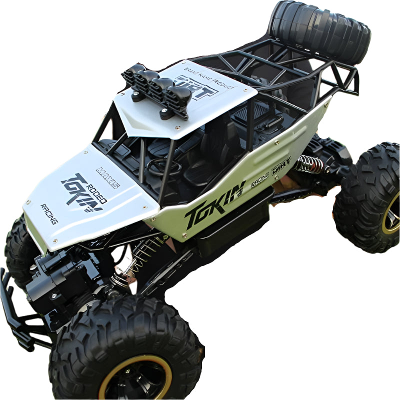 V562-S0152THC-202508281426-00 Off-road Climbing Car with 2.4ghz Remote Control and Double Motors - Silver - Image 1