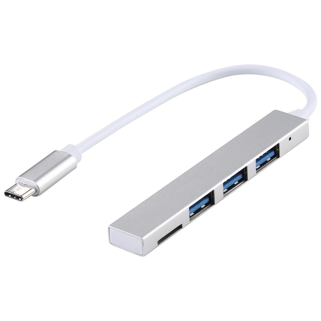 V562-S1506CP-202508280626-00 3-Port Usb-C Hub Adapter Silver - Image 1