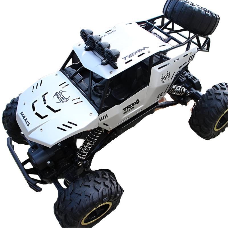 V562-S3152THC-202508290010-00 Off-road Climbing Car with 2.4ghz Remote Control and Double Motors - Silver - Image 1