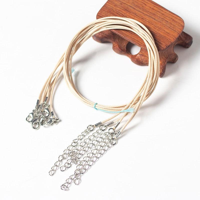 V562-T1044422750DBT-202508290720-00 100 Crystal Pendant Necklaces On Rope Elegant Jewelry Lanyards - White - Image 1