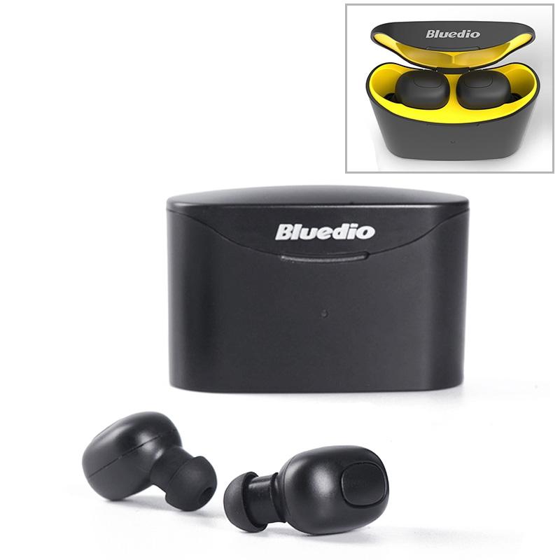 V562-Y0230D6PI-202508282353-00 Bluetooth 5.0 Wireless Earbuds with Charging Case - Yellow - Image 1