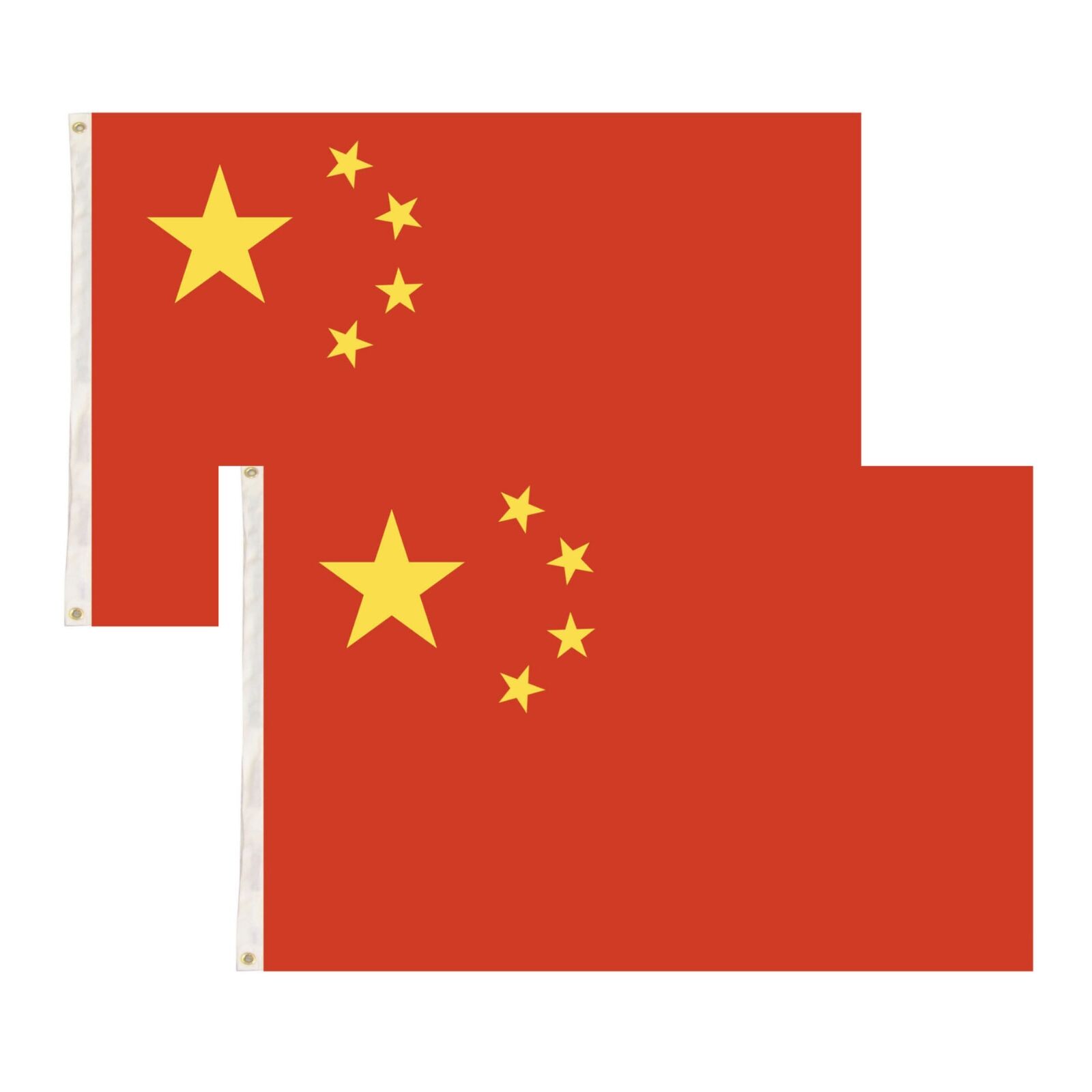 V563-13254_2X-202509120853-00 2x China Country Flags Chinese Heavy Duty CN - 150cm x 90cm - Image 1