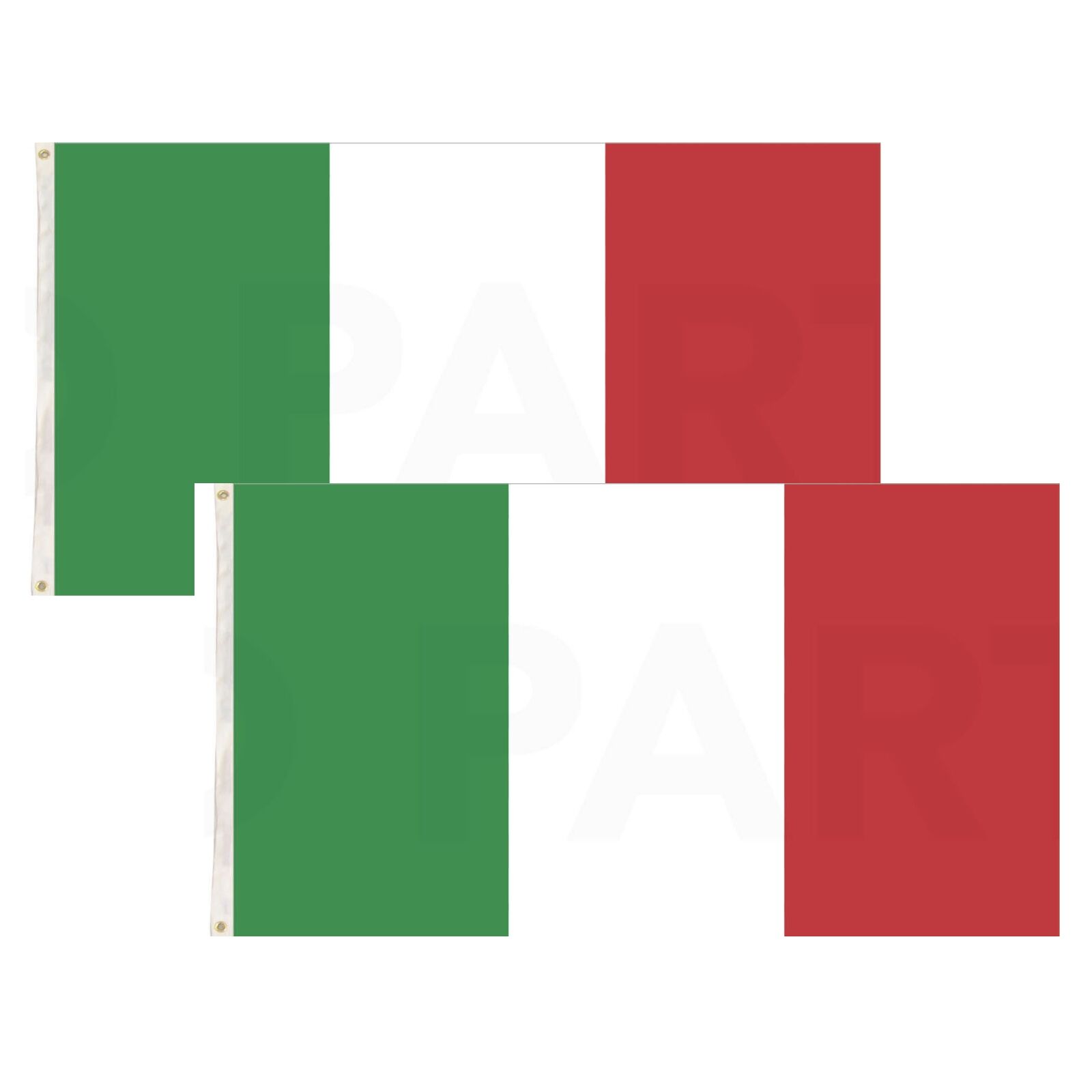 V563-13255_2X-202509120853-00 2x Italy Country Flags Italian Heavy Duty - 150cm x 90cm - Image 1