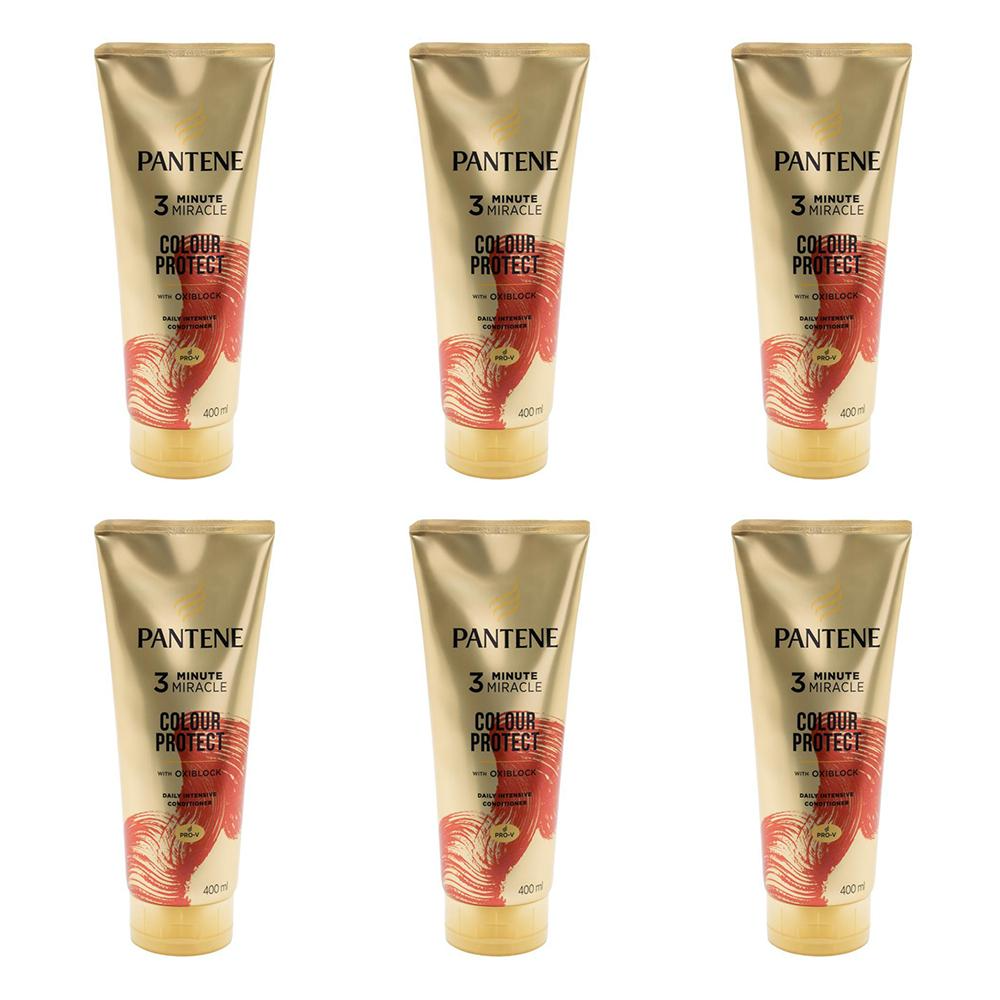 V563-4987176043290-6PCS-202508190820-00 6x Pantene 400ml 3 Minute Miracle Colour w Oxiblock Intensive Conditioner - Image 1