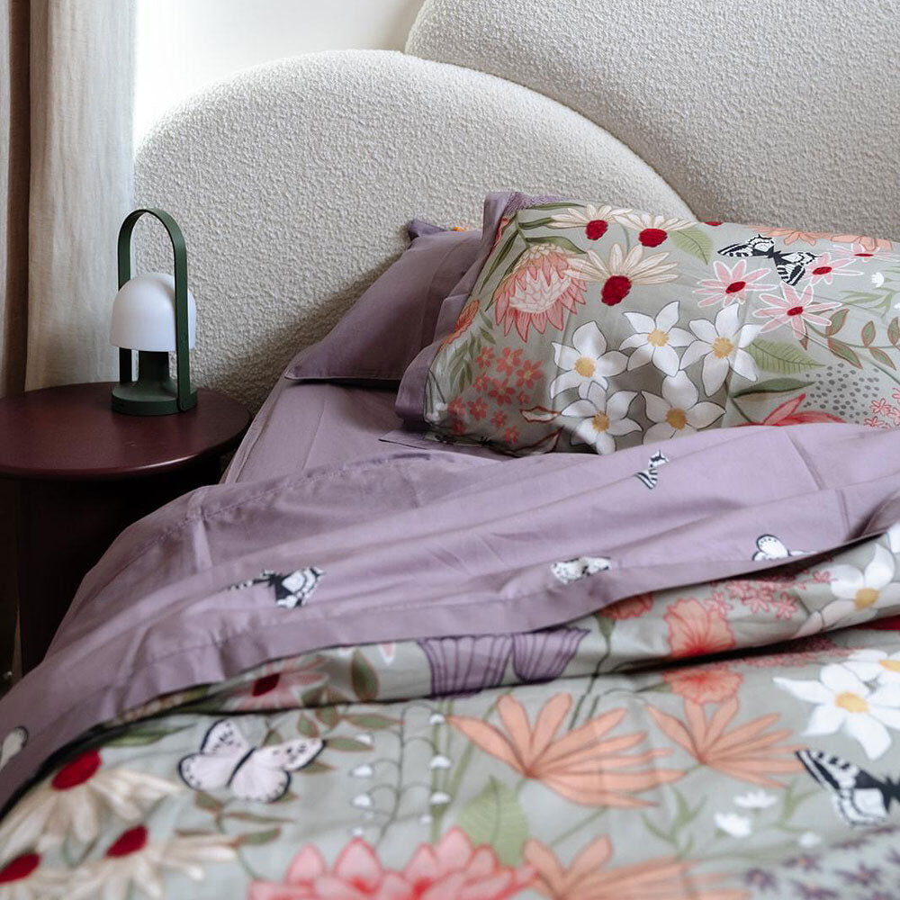 V563-BTRFLY_DVT-SUKING-202508270820-00 100% Cloud Cotton Duvet Quilt Cover Set w/ 2 Pillow Cases in Serena - Super King - Image 1