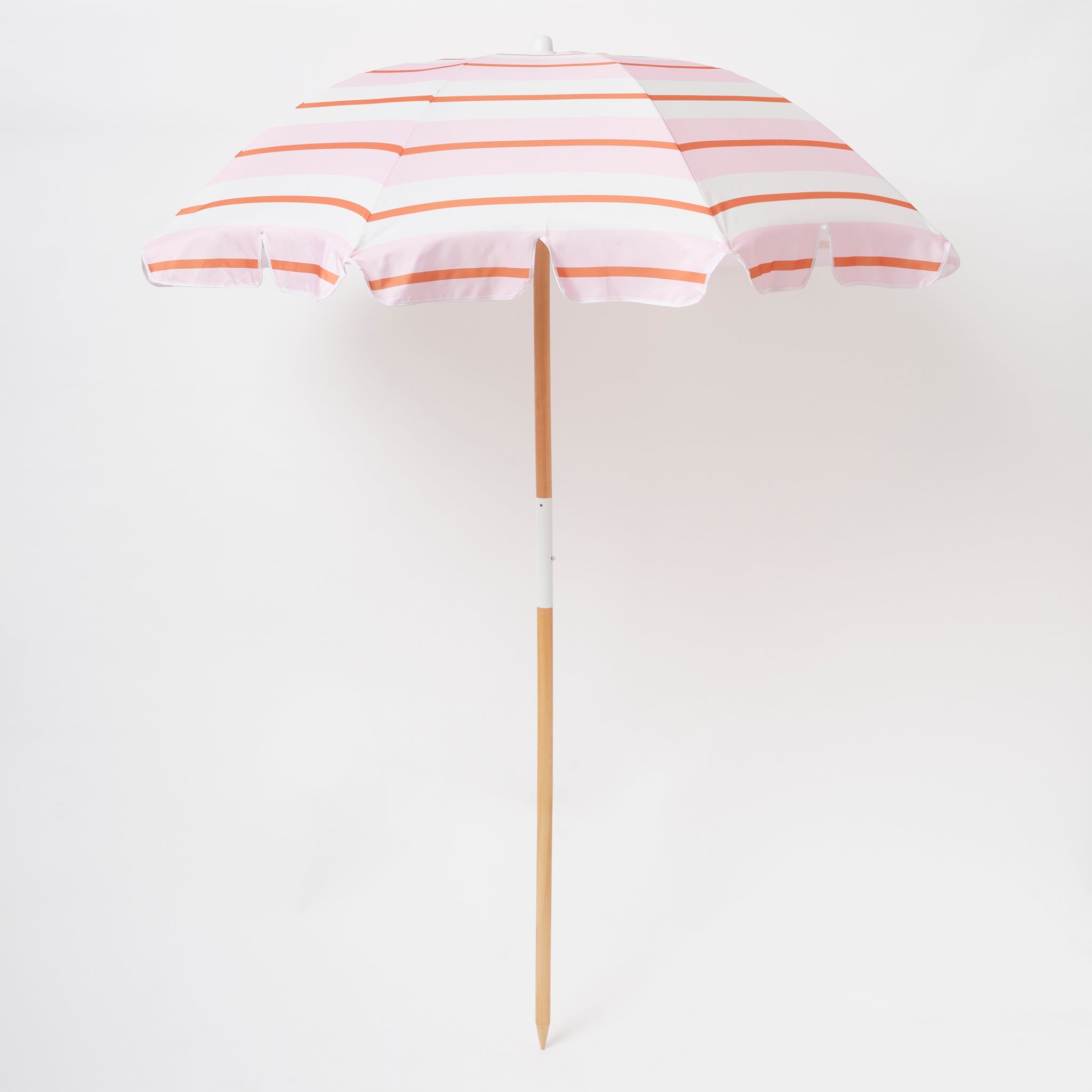 V596-S31UMBTS-202508181035-00 Beach Umbrella Summer Stripe S - Image 1