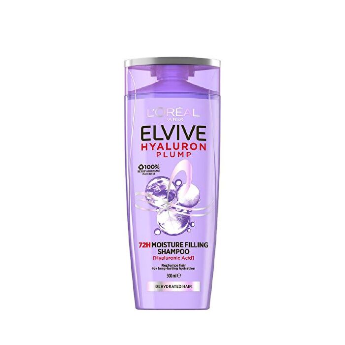 V604-122777-202508280347-00 L'Oreal Paris Elvive Hyaluron Plump Shampoo 300ml - Image 1